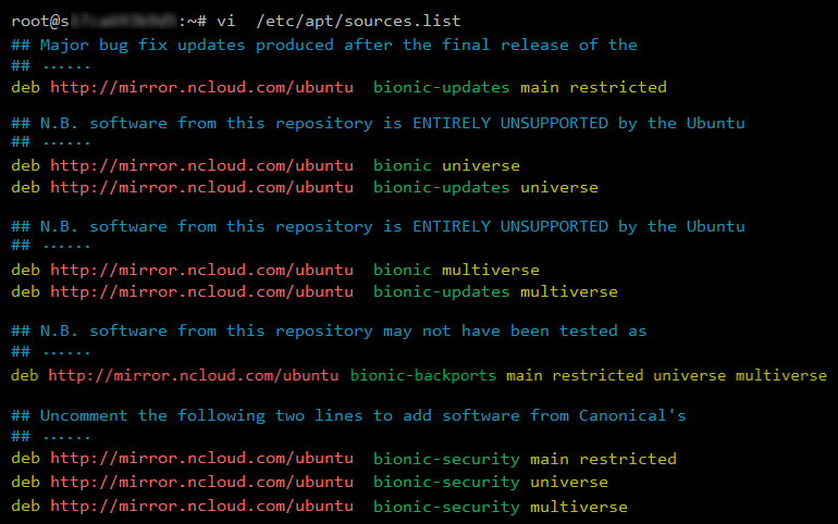 Ncloud Secure Zone이나 Private Network 환경에서 Repository를 변경해 리눅스 패키지 설치하는 방법