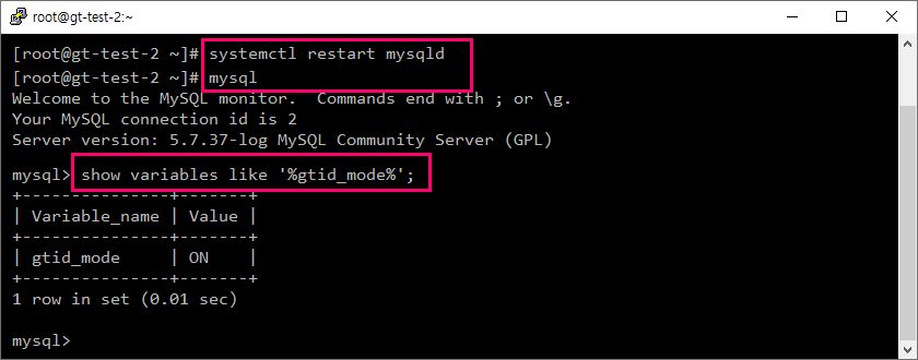 Ncloud에서 MYSQL GTID를 이용해 replication 생성하는 방법