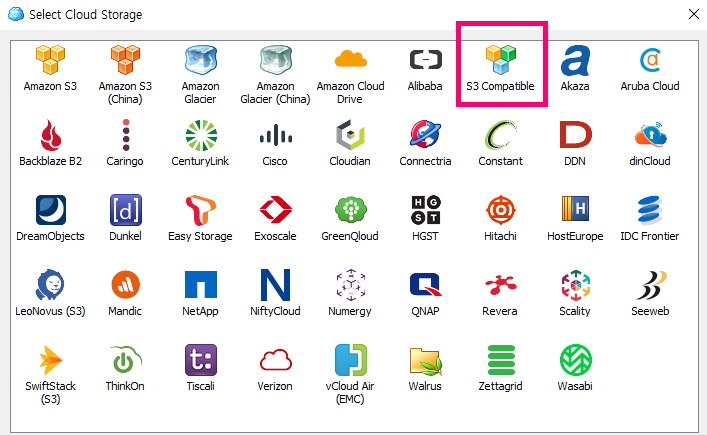 Object Storage 접속용 Windows Client Tool - CloudBerry Explorer