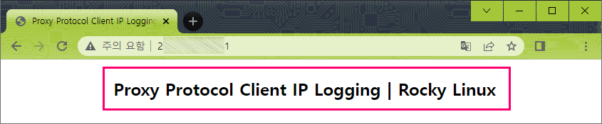Ncloud Network Proxy Load Balancer에서 Proxy Protocol을 이용해 클라이언트 IP 주소를 확인하는 방법